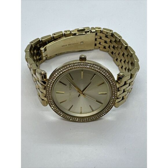 Michael Kors Darci MK3191 Women's Gold Stainless Steel Analog Dial Watch JNA371 - Picture 6 of 11